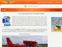 Tablet Screenshot of globalkonnectair.com